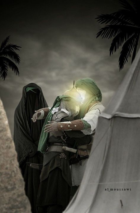 Ali Bin Abi Thalib Art, Battle Of Karbala, Ali Bin Abi Thalib, Printable Islamic Art, Imam Hassan, Karbala Pictures, Religious Photos, Nabi Muhammad, Muslim Pictures