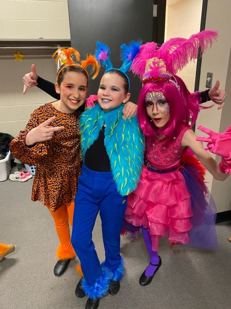 Seussical Musical, Bird Costumes, Jungle Creatures, Seussical Jr, Seussical Costumes, Theater Costumes, Six Girl, Bird Girl, Bird Costume