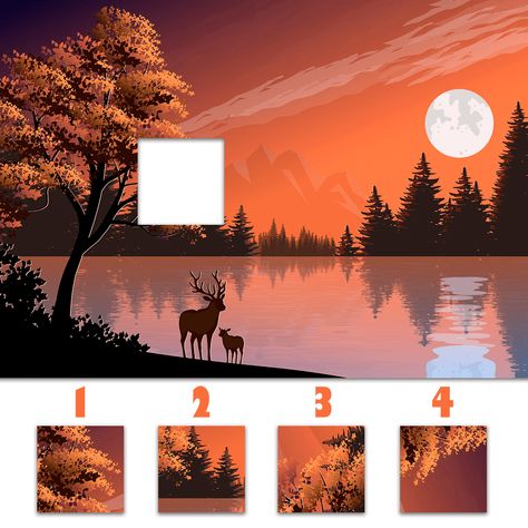 Visual Brain Teaser ⇨ 'Find the picture that fits' - Puzzle games and more Brain Teasers Pictures, Visual Puzzles, Brain Teasers For Adults, Find The Difference, Easy Diy Halloween Decorations, Hidden Object Games, Maze Game, Spot The Difference, Hidden Objects