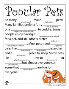 Animal Mad Libs for Kids | Woo! Jr. Kids Activities Power Hour Ideas For Kids, Holiday Mad Libs For Kids, Free Mad Libs, Free Printable Mad Libs, Mad Libs For Kids, Kids Mad Libs, Funny Mad Libs, Online Hustle, Work Printables