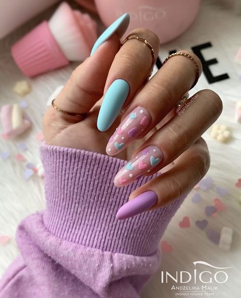 Vday Nails, Pointed Nails, Nails Only, Spring Nail Art, Kandy, Spring Nail, Dream Nails, Chic Nails, Creative Nails