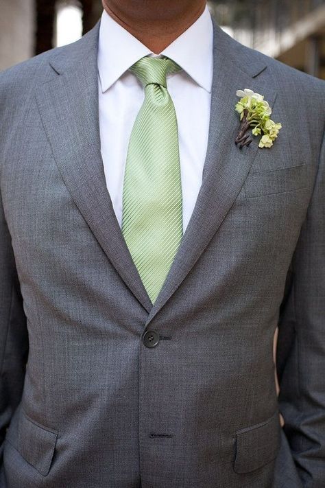 Sage Green Tie, Costume Vert, Dark Gray Suit, Light Pink Wedding, Sage Wedding, Suits Men, Sage Green Wedding, Grey Suit, Green Bridesmaid