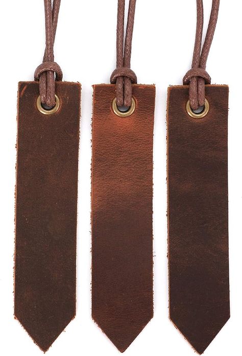 Amazon.com: Jagucho Leather Bookmarks for Men Women Teen Boys Girls, Handmade Reading Page Markers for Book, Perfect Gift for Reader Writers (Umber 04) : Office Products Bookmarks For Men, Leather Bookmarks Handmade, Leather Bookmarks, Feather Bookmark, Page Markers, Bookmarks For Books, Tassel Bookmark, Leather Bookmark, Book Markers