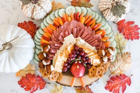 Turkey Charcuterie Board Ideas | How to Make a Turkey Snack Board Holiday Salsa, Butterhorn Rolls, Mushroom Tetrazzini, Chicken Ole, Turkey Cheese Tray, Knot Rolls, Pecan Logs, Christmas Meatballs, Thanksgiving Cheese Boards