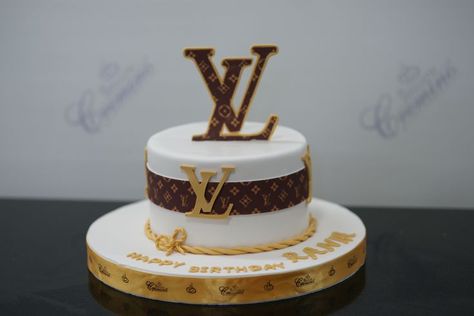 John Cake, Lv Cake, Chanel Birthday Cake, Louis Vuitton Cake, Button Cake, 80 Birthday Cake, Goan Recipes, Cake Decorating For Beginners, Adult Birthday Cakes