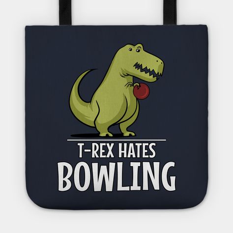 Dinosaur Bowling Party, Bowling Funny, Short Arms, Bowling Party, Bowling Balls, Prehistoric Creatures, Short Humor, Funny Short, Tyrannosaurus Rex