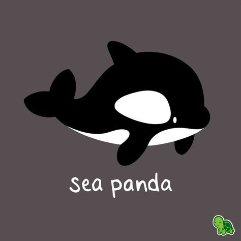 “Killer whale” makes them sound vicious, but we know sea pandas just want a hug. Get our new $12 shirt and spread the word about their new… 3d Wallpaper Cute, Whale Drawing, Nerdy Shirts, Panda Funny, Killer Whale, Cute Kawaii Drawings, Cute Cartoon Drawings, Dibujos Cute, Killer Whales