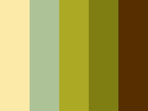 Warm Green Color Palette, Green Color Palette, Flat Color Palette, Yarn Color Combinations, Cool Color Palette, Hex Color Palette, Color Palette Challenge, Color Palette Yellow, Color Schemes Colour Palettes