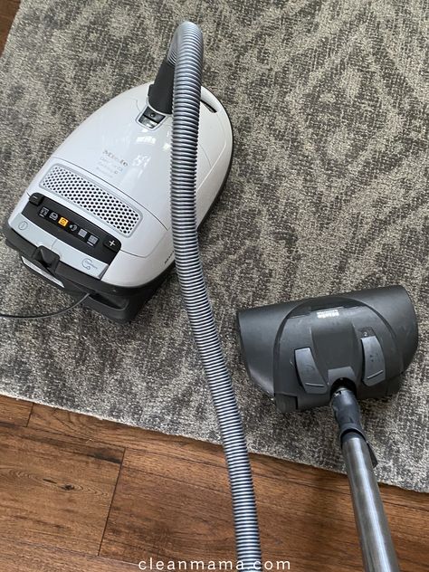 Essentials for Vacuuming with Clean Mama Clean Routine, Miele Vacuum, Cleaning Essentials, Deep Cleaning House, Clean Mama, Cleaning House, Deep Cleaning Tips, Best Vacuum, Vacuum Accessories