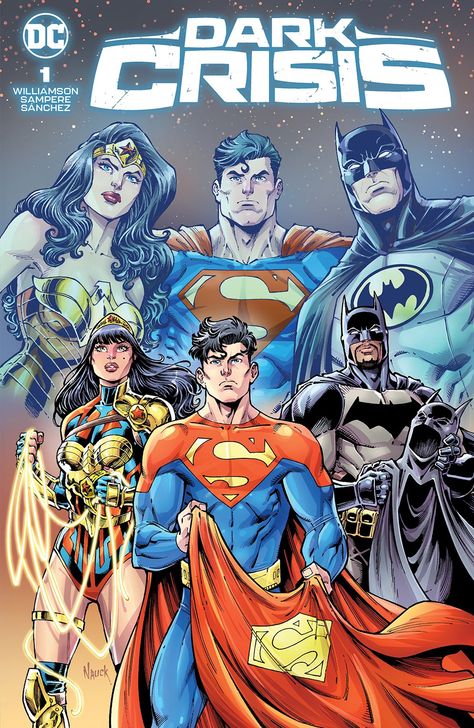 Dark Crisis, Todd Nauck, Justice Society, Superman Family, Comic Poster, Batman Family, Variant Covers, Image Comics, Young Justice