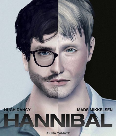 Akira Yamato's Sims 3 Hannibal Sims 4 Cc Good Omens, Hannigram Fanart, Hannibal Nbc, Hannibal Series, Healing Balm, Play Sims, Nbc Hannibal, Sims 4 Characters, 3 Characters