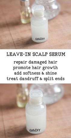 LEAVE-IN SCALP SERUM Homemade Hair Serum, Soft And Shiny Hair, Diy Dry Shampoo, Diy Shampoo, Long Hair Tips, Scalp Serum, Homemade Hair Products, Glossy Hair, Hair Food