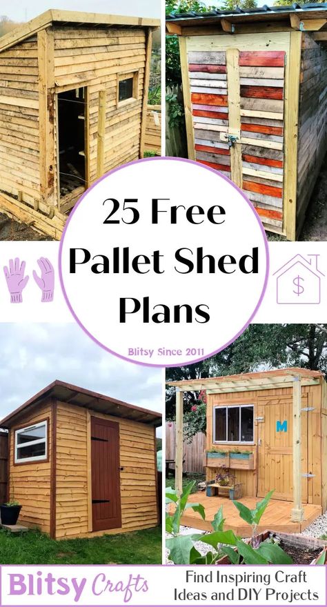 How To Make A Shed Out Of Pallets, Garden Shed From Pallets, Pallet Lean To Diy, How To Build A Shed Out Of Pallets, Pallet Building Shed, Build A Shed Diy Step By Step, Pallet Lean To Shed, Pallet Tool Shed, Pallet Shed Plans Step By Step Easy Diy