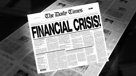 Financial Crisis - Newspaper Headline (Intro   Loops) Stock Footage,#Newspaper#Headline#Financial#Crisis Dbt Skills, Newspaper Headlines, Financial Crisis, Headline News, Book Trailers, Going Out Of Business, Big News, Print Designs Inspiration, Bad News