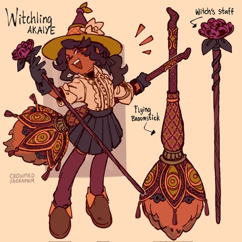 Witch Poses Reference, Witch Poses, Poses Reference, Brooms, A Witch, Illustration Character Design, Cool Art Drawings, Dnd Characters, Drawing Reference Poses