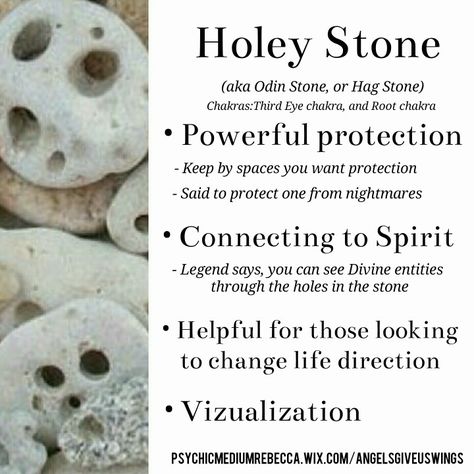 Holey Stone crystal meaning Hag Stones, Crystals Healing Properties, Crystal Therapy, Crystal Healing Stones, Crystal Magic, Crystal Meanings, Rocks And Gems, Stone Crystal, Back To Nature