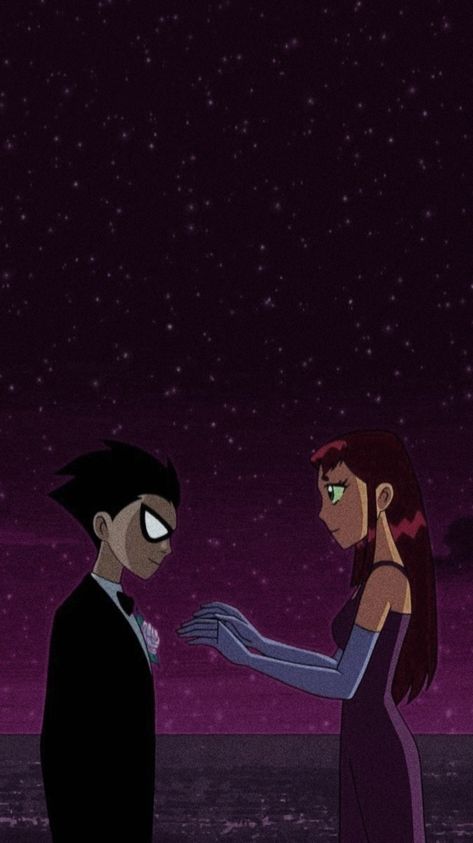 Star Fire And Robin Wallpaper, Starfire And Nightwing Wallpaper, Starfire And Robin Wallpaper, Star Fire Wallpaper, Robin And Starfire Matching Icons, Night Wing And Starfire, Robin Y Starfire, Star Fire And Robin, Starfire Wallpaper