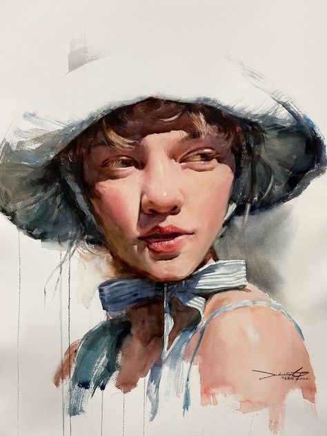 Mosaic Faces, Vladimir Volegov, Drawing Heart, Watercolor Face, Watercolor Portrait Painting, Photographie Portrait Inspiration, Seni Cat Air, 수채화 그림, Watercolor Art Lessons