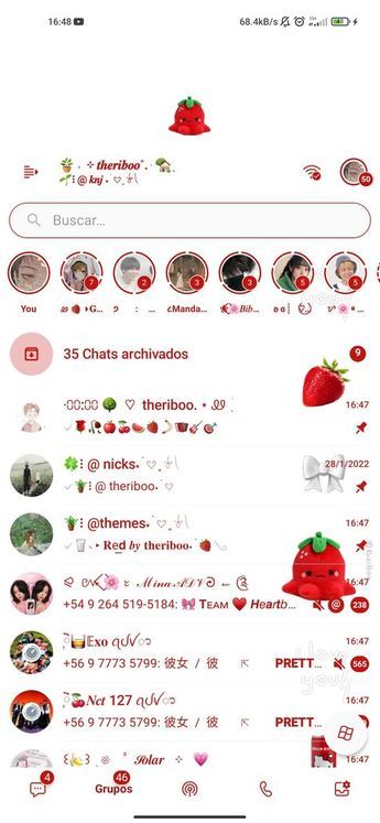 Cute White Pfp, Cute App To Download, Telegram Themes Aesthetic Cute, Cute Apps, Whatsapp Delta Themes, Telegram Chat Theme, Chat Wallpaper Whatsapp, Delta Themes, Whatsapp Apps