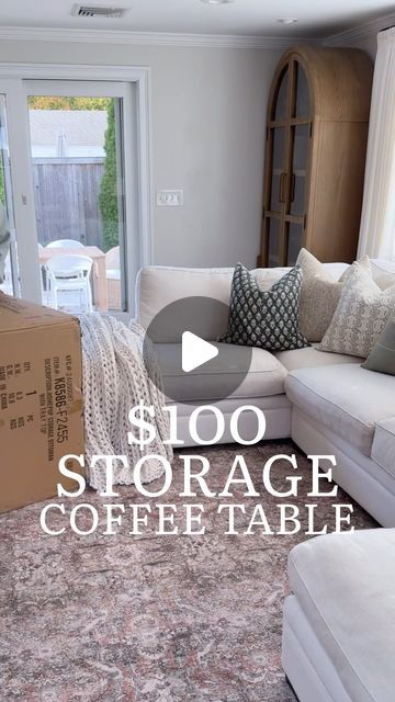 Jhackleen Boychew on Instagram: "🔗Comment WANT for links- storage coffee table only $100 🎉🎉. It's a stylish and practical solution for keeping your living room organized-- great for pillows, blankets and toys! 

Follow for more affordable home finds! 

#amazon #amzonprime #livingroom #homehacks #coffeetable #neutralhome #storagesolutions" Storage Coffee Table, Home Finds, Living Room Organization, Coffee Table With Storage, Home Hacks, Follow For More, Storage Solutions, Blankets, Coffee Table