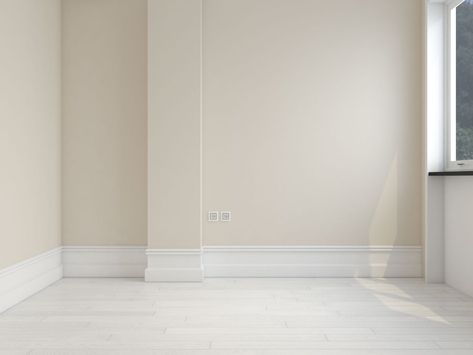 Best Floor Color for Beige Walls (6 Stunning Options) - roomdsign.com White Floor Colored Walls, Bedroom Decor Cream Walls, White Beige Walls, Wall Colour Combination With White Tiles, Off White Wall Paint Colors, Off White Hallway, Paint For Rooms Bedrooms Wall Colors, Wall Paint Color For White Floor Tiles, Beige White Walls