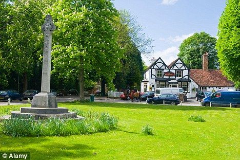 Village Green in Hertfordshire Small Town Living, Village Green, Collective Nouns, Inspiration Board Design, Robin Hood, Inspiration Board, Small Town, Small Towns, Great Britain