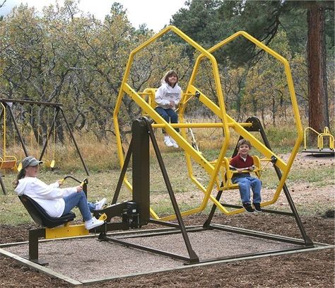 Metalworking Projects, Kids Backyard Playground, Ferris Wheels, Modele Fitness, Diy Playground, Kids Outdoor Play, Metal Working Projects, Playground Design, Backyard Playground