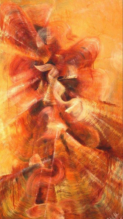 Painting Portraits, Expressing Love, Cocoppa Wallpaper, Orange Aesthetic, Iphone Wallpaper Photos, Abstract Oil Painting, Abstract Art Landscape, Ethereal Art, Art Contemporary