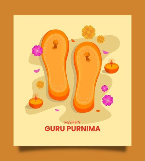 Happy guru purnima poster festival greet... | Premium Vector #Freepik #vector #background #template #hand-drawn #teacher Guru Purnima Decoration In School, Guru Purnima Drawing, Guru Purnima Poster, Guru Purnima Wishes, Celebration Illustration, Soft Board, Mantra Tattoo, Happy Guru Purnima, Festival Art