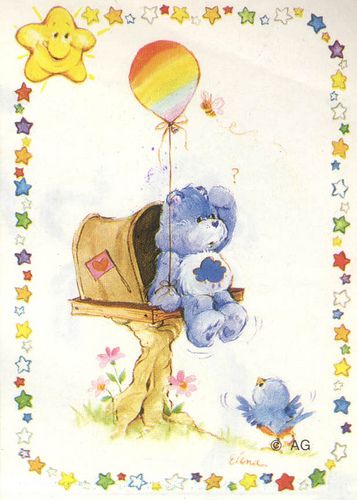 Grumpy Bear - Care Bear Clip Art 904 | Flickr Grumpy Care Bear, Sarah Kay, Holly Hobbie, Care Bear, Decoupage, Teddy Bear, Rainbow, Blue, Art