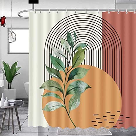 ni 27x27 roceD niatruC moorhtaB cirbaF detcartnoC roceD sevaeL neerG nuS trA nredoM niatruC rewohS tcartsbA tsilaminiM niatruC rewohS aimehoB yrutneC diM DNOFOHE M Green Leaf Decor, Retro Shower Curtain, Modern Luxury Bathroom, Boho Leaves, Abstract Shower Curtain, Curtains Home, Modern Shower Curtains, Boho Shower Curtain, Luxury Curtains