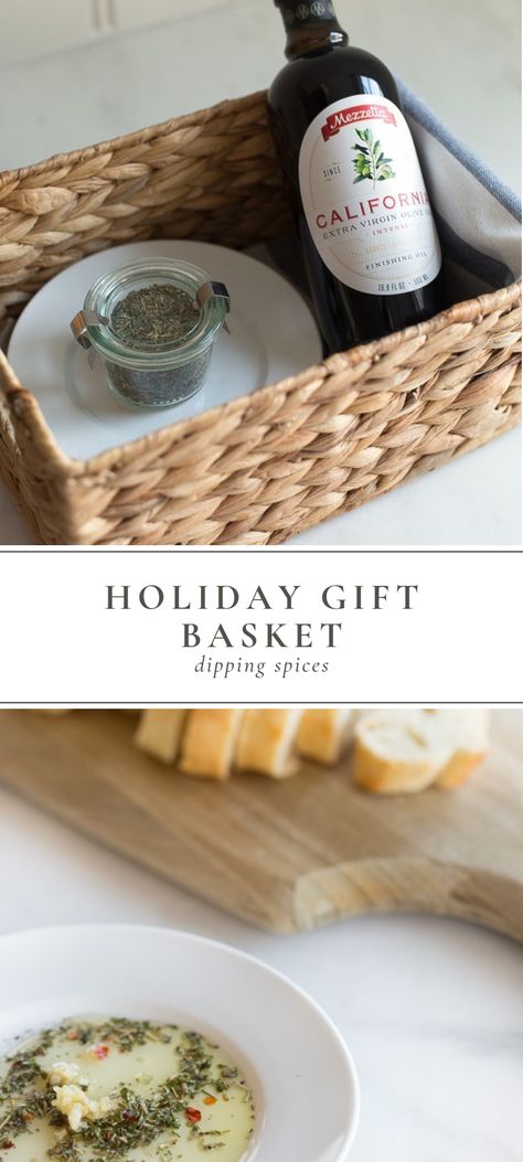 Beautiful, giftable, and flavorful olive oil bread dip spices to be gifted alone, paired with olive oil or kept all to yourself. #oliveoildip #breaddip #breadspices #giftbasket #holidaygift #hostessgift Olive Oil Dip For Bread Gift, Bread And Oil Gift Basket, Olive Oil Bread Dip Gift, Bread Dipping Oil Gift, Diy Bread Dipping Oil Gift, Olive Oil Gift Basket Ideas, Bread Gift Basket, Olive Oil Gift Ideas, Oil Bread Dip Recipe