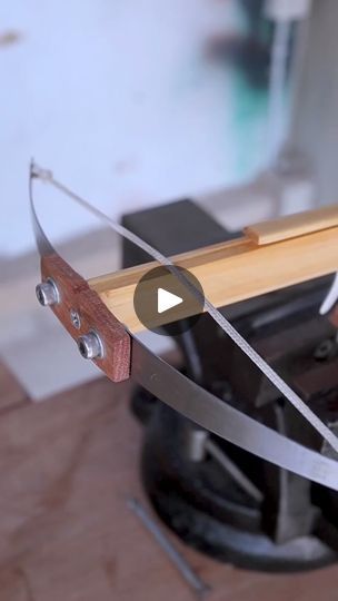 Steel ball crossbow mechanism #reel #handmade #craft #diy #AmaZing #bamboo #creative | Paul | Paul · Original audio Crossbow Mechanism, Diy Crossbow, Crossbow, Popular Videos, Craft Diy, Woodworking, Audio, The Originals, Wood