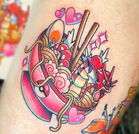 Pastel Tattoo, Pokemon Project, Pokemon Tattoo, Kawaii Aesthetic, Anime Tattoos, Body Mods, Flash Tattoo, Body Art Tattoos, Drawing Inspiration