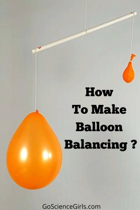 Air Pressure Experiments, Balloon Science Experiments, Balloon Experiment, Elementary Science Classroom, Stem Experiments, Science Models, Light Science, Night Kids, How To Make Balloon