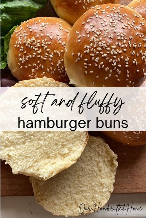 Soft, buttery, and delicious paired with a juicy burger and flavorful toppings, these brioche hamburger buns are very easy to make! They are easily thrown together using a handful of wholesome ingredients, making them the perfect homemade buns for your next summer BBQ. Brioche Bread Buns, Hamburger Bread Recipe, Homemade Hamburger Buns Easy, Homemade Buns Hamburger, Small Batch Hamburger Buns, How To Make Burger Buns, Homemade Brioche Buns, Home Made Hamburger Buns, Quick Hamburger Buns