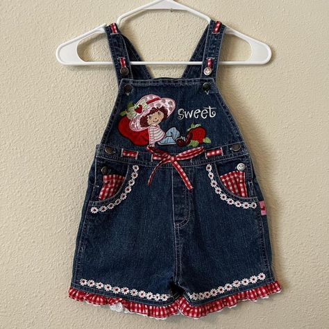 Look what I just found on Depop 🙌 https://depop.app.link/9O75oeyy8ub Strawberry Shortcake Kids Clothes, Strawberry Shortcake Baby Outfit, Strawberry Shortcake Overalls, Strawberry Shortcake Baby Clothes, Hello Kitty Baby, Vintage Kids Clothes, Strawberry Baby, Baby Facts, Vintage Baby Clothes