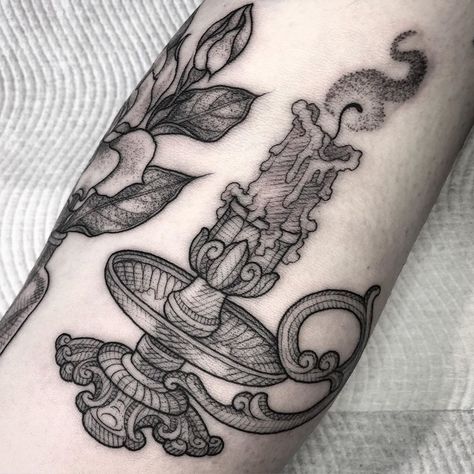 Victorian Hands Tattoo, Tattoos In Frames, Spooky Teacup Tattoo, Oddity Tattoo Ideas, The Book Of Life Tattoo, Wood Carving Tattoo, Victorian Hand Tattoo, Dark Academia Tattoo Ideas, Goth Tattoos For Women