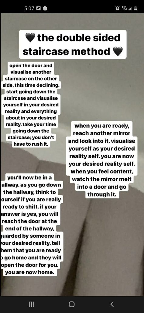 Double Sided Staircase Method Shifting, Reality Shifting, Create Reality, Judge Me, Take Your Time, Double Sided, Tattoos, Quick Saves