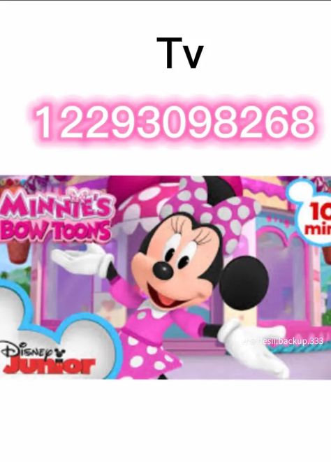 Minnie Mouse Codes Berry Ave, Minnie Mouse Berry Avenue Codes, Picture Wall Ideas Bloxburg Codes, Minnie Mouse Codes For Bloxburg, Bloxburg Minnie Mouse Codes, Bloxburg Minnie Mouse Decals, Toddler Decals Bloxburg, Minnie Mouse Decal Codes Bloxburg, Bloxburg Toddler Room Ideas