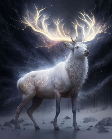 Magic Stags - Which style is your favorite? #aiart #aiartworks #aiartdaily #generativeart #aiartcommunity #digitalart #generatedart #digitalpainting #artwork #digitalartist #characterdesign #fantasyart #fantasyartwork #fantasy #stag White Stag Art, Fantasy Stag, Stag Art, Fantasy Animals, Fantasy Magic, White Stag, Cool Wallpapers Art, Egyptian Gods, April 20