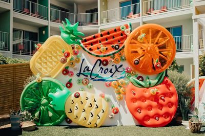 Fruit Installation, Production Planning, Creative Booths, Expo West, Create Cultivate, Photo Zone, Interactive Walls, Pool Birthday Party, Coachella Festival