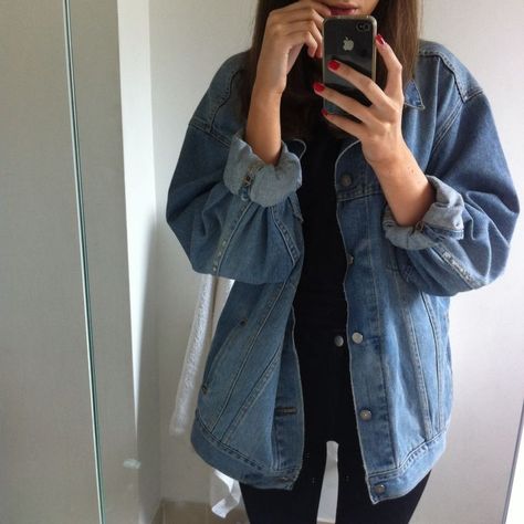 Looks Jeans, Tumblr Outfits, Outfit Jeans, Jacket Outfit, Tomboy Fashion, Grunge Style, Grunge Fashion, Outfits Casuales, Look Cool