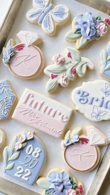 Butterfly Bridal Cookies, He Gives Her Butterflies Bridal, Bridal Shower Theme Butterfly, Butterfly Bridal Shower Cookies, Bridal Shower He Gives Me Butterflies, Life Time Of Butterflies Bridal, He Gives Me Butterflies Shower Theme, Lifetime Of Butterflies Bridal Shower Theme, Bridal Shower Butterfly Theme