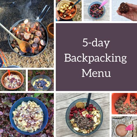 Hiking Food Backpacking Meals, Camping Menu, Backpacking Meals, Camping Snacks, Hiking Food, Backcountry Camping, Kayak Camping, Backpacking Trip, Backpacking Food