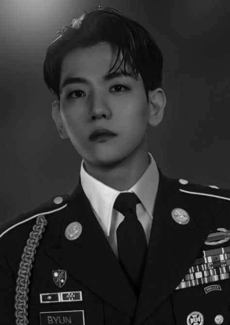 Baekhyun Black Suit, Baekhyun Long Hair, Baekhyun Edit, Exo Baekhyun Funny, Exo Chanbaek, Exo Art, Exo Fan Art, Exo Korean, Baekhyun Chanyeol