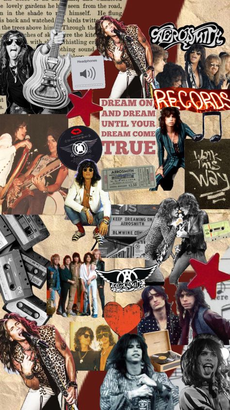 Aerosmith Aesthetic, Aerosmith Wallpaper, Rock Room, Joe Perry, Keep Dreaming, Steven Tyler, New Rock, Aerosmith, Music Bands