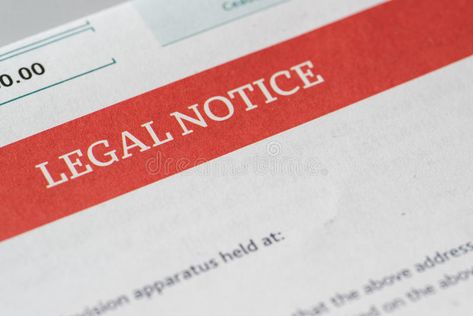 Legal notice. Letter with the red legal notice sign , #Aff, #Letter, #notice, #Legal, #sign, #legal #ad Negotiable Instruments, Legal Notice, Writing Photos, Cease And Desist, Negative Attitude, Sign Image, Father Time, Red Sign, Forced Labor