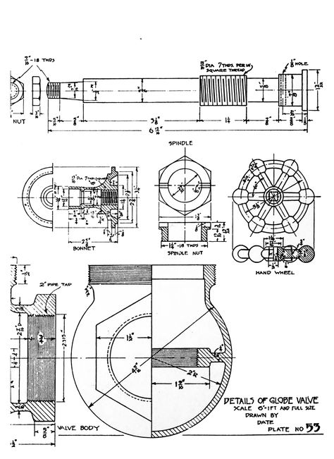 ORIGINAL PLATE 2 Engineering Plates Drawing, Engineering Plates, Modeling Practice, Learn Autocad, Drawing Perspective, Mechanical Drawing, Perspective Lessons, Plate Drawing, Engineering Drawing