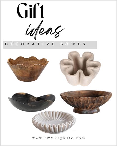 Home decor finds: decorative bowls for coffee table decor or an entryway console. Bowl For Keys, Foyer Console, Amazon Gift Ideas, Home Decor Finds, Modern Bowl, Coffee Table Decor, Entryway Console, Life Blogs, Decorating Coffee Tables